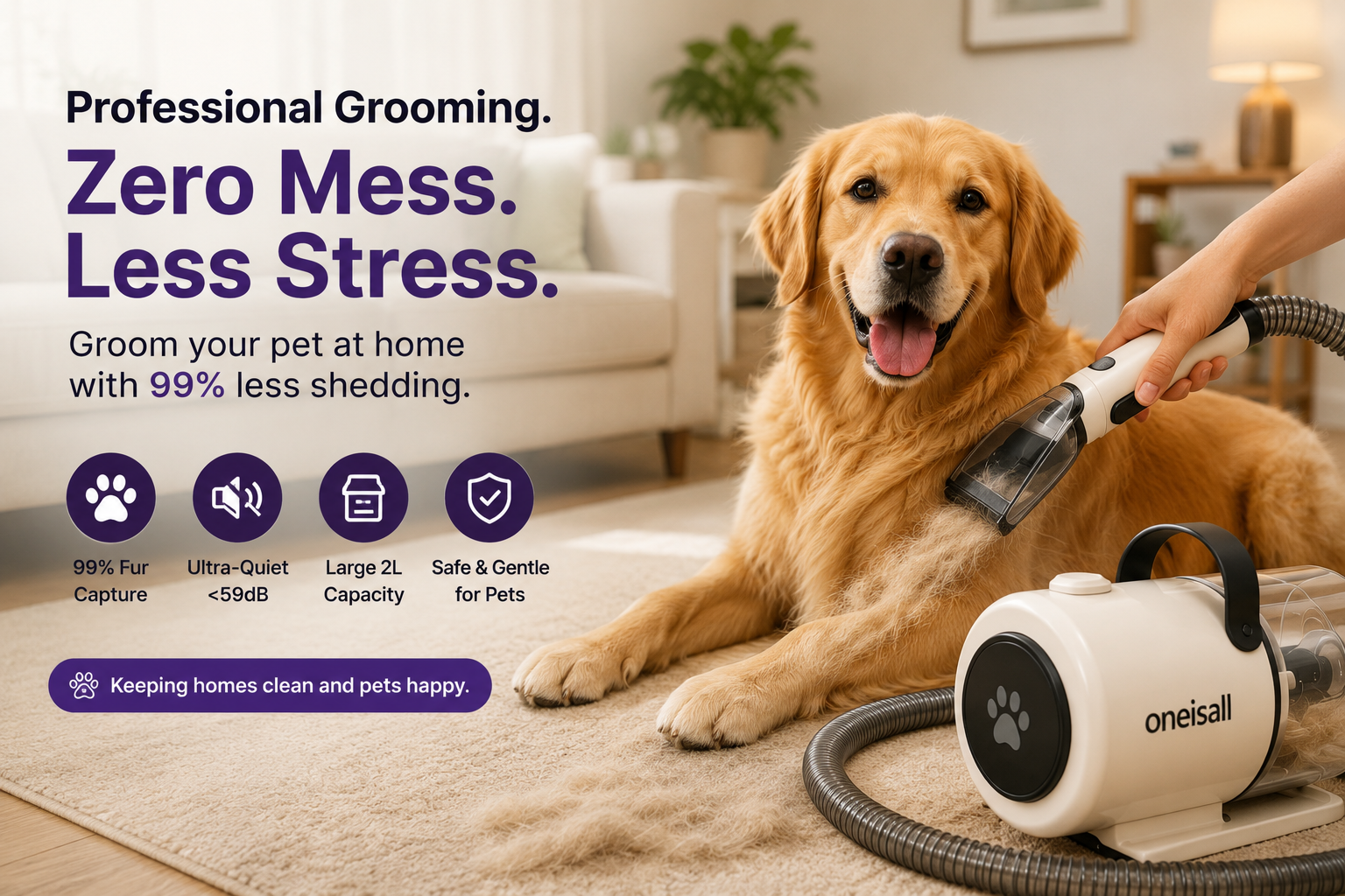 Paw Haven Fur-Free Grooming System™